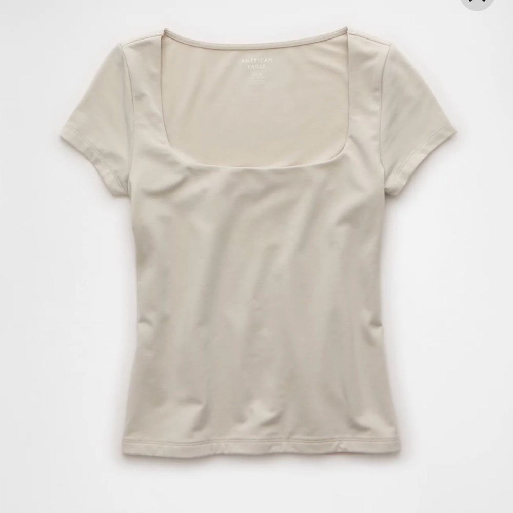 NEW! American Eagle Super Soft Square Neck Tee
